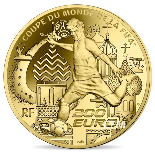 200 Euro Or France BE 2018