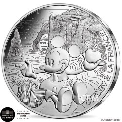10 x 10 Euro Argent France 2018 - Mickey & la France Série 1