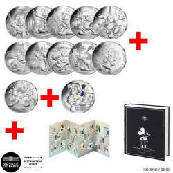 Mickey & la France - Série 1 Argent