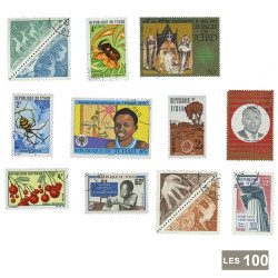 100 timbres Tchad
