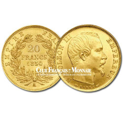 20 Francs Or - Napoléon III - Tête nue