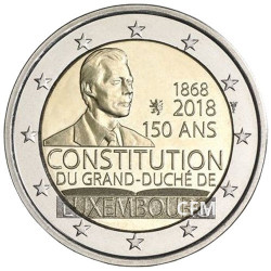 2 Euro Luxembourg 2018 - 150 ans de la constitution