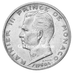 5F Argent Monaco - Rainier III