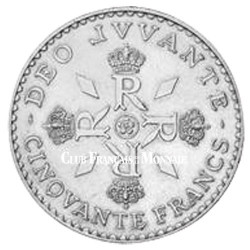 50F Argent Monaco 1974 - Rainier III