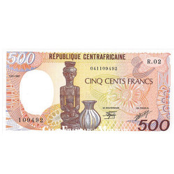 500 Francs République Centrafricaine