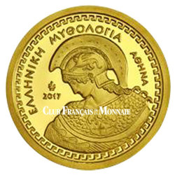 100 Euro Or Grèce BE 2017 - Athéna
