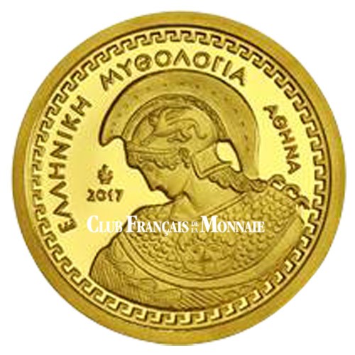100 Euro Or Grèce BE 2017 - Athéna 100 Euro Or Grèce BE 2017 - Athéna