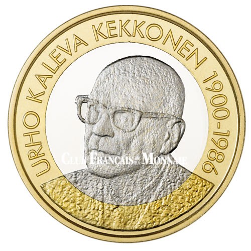 5 Euro Finlande 2017 - Président Finlandais - U. K. Kekkonen 5 Euro Finlande 2017 - Président Finlandais - U. K. Kekkonen