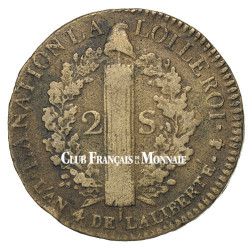 2 Sols Louis XVI