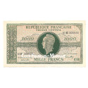 1000 Francs Marianne 1945 - Impression Anglaise