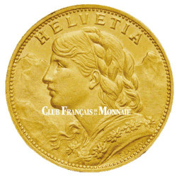 20 Francs Or Suisse 1897-1949 - Vrénéli