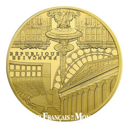 5 Euro Or France BE 2017 - Concorde et Assemblée Nationale