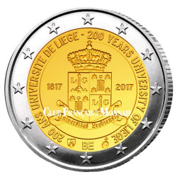 2 Euro Belgique BU 2017 - 200 ans de l’université de Liège