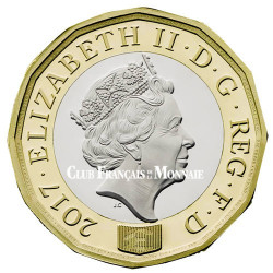 1 Livres Royaume-Uni BU 2017 - Nouveau pound
