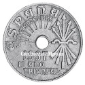 25 centimes Espagne 1937 - Monnaie Nationaliste