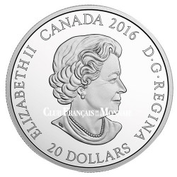 20 Dollars Argent Canada BE 2016 - Diwali : Festival des Lumières