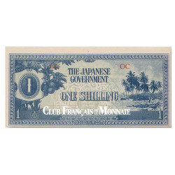 1 Shilling Océanie 1942