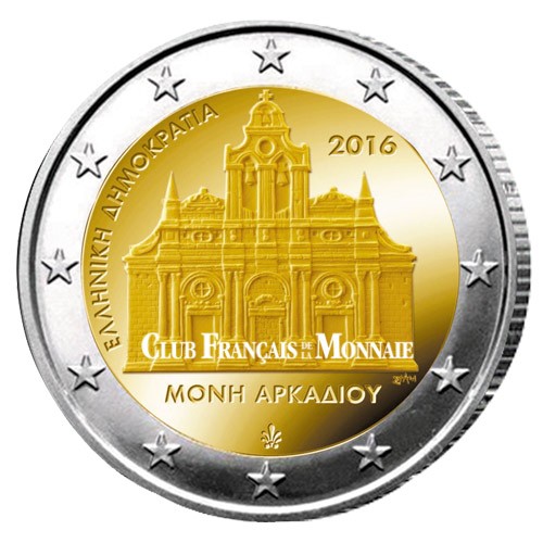 2 Euro Grèce 2016 - 150 ans de l’holocauste du monastère d’Arkadi