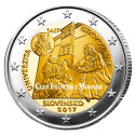 2 Euro Slovaquie 2017 - 550 ans de l’Université Istropolitana