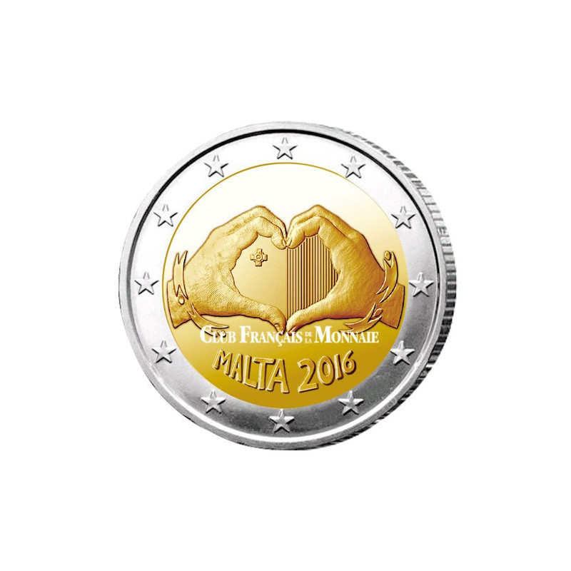Piece 2 Euro Coupe D Europe 2016 Valeur