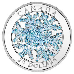20 Dollars Argent Canada BE 2017 - Flocon de neige