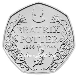 50 Pence Royaume-Uni BU 2016 - Beatrix Potter