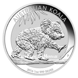 1 Dollar Argent Australie BU 2016 - Koala