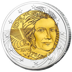 2 Euro France BE 2018 - Simone Veil
