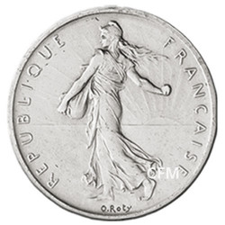 5 Francs Argent Semeuse 1961