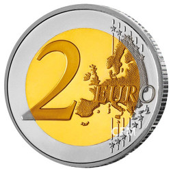 Lot de 2 x 2 Euro France 2018