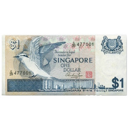 1 Dollar Singapour 1976