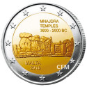 2 Euro Malte 2018 - Temples de Mnajdra