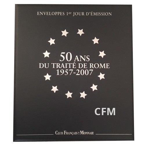 Classeur ETM Euro - 50 ans du Traité de Rome