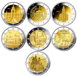 Lot des 13 x 2 Euro Allemagne