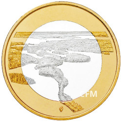5 Euro Finlande 2018 paysages finlandais - Esker de Punkaharju