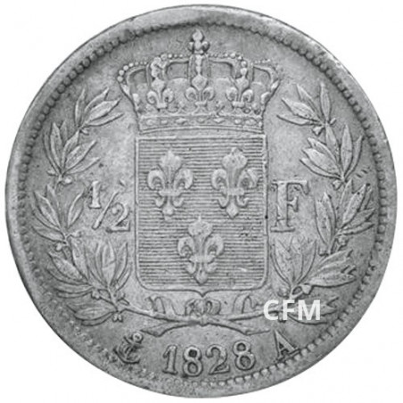 1/2 Franc Argent Charles X (2)