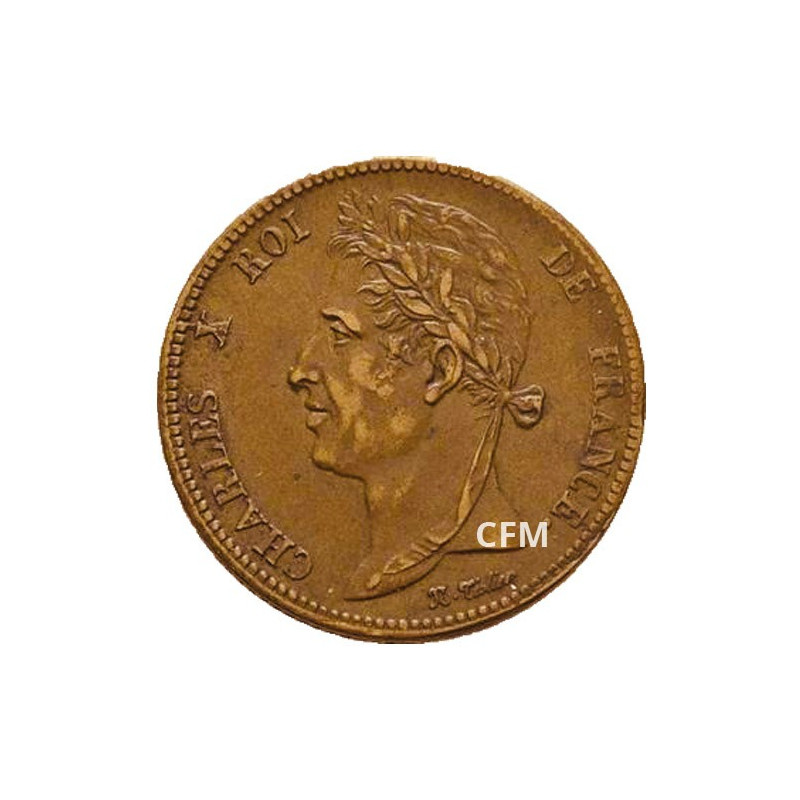 アンティークコイン [#518935] Coin, FRENCH COLONIES, Charles X, Centimes, 1828,  Paris, EF(40-45) 商品を販売