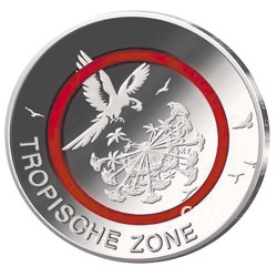 5 Euro Allemagne 2017 - Zone Subtropicale + écrin OFFERT