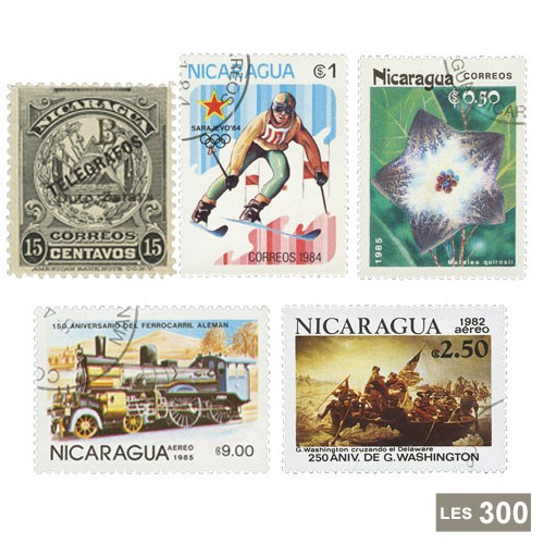 300 timbres Nicaragua