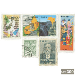 300 timbres Brésil