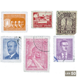 50 timbres Syrie