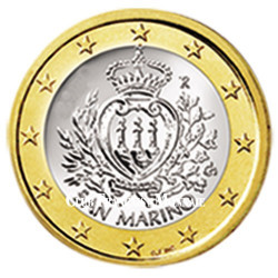 1 Euro Saint-Marin 2015 - Armoiries