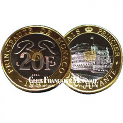 20 Francs Monaco 1992 Essai