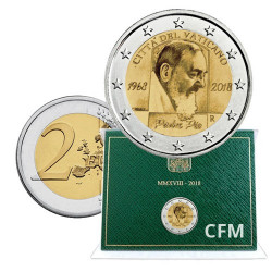 2 Euro Vatican BU 2018 - Padre Pio