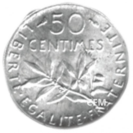 50 centimes Argent Semeuse 1913