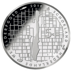 5 Euro Pays-Bas 2018 - Schokland
