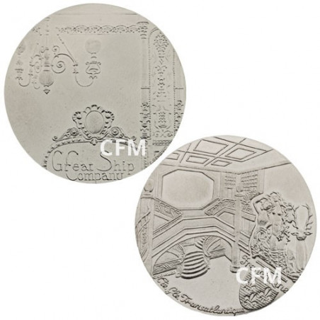 Lot des 2 pièces Transatlantiques