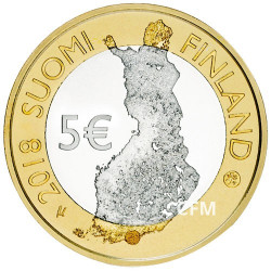 5 Euro Finlande 2018 - Rivière Porvoonjoki