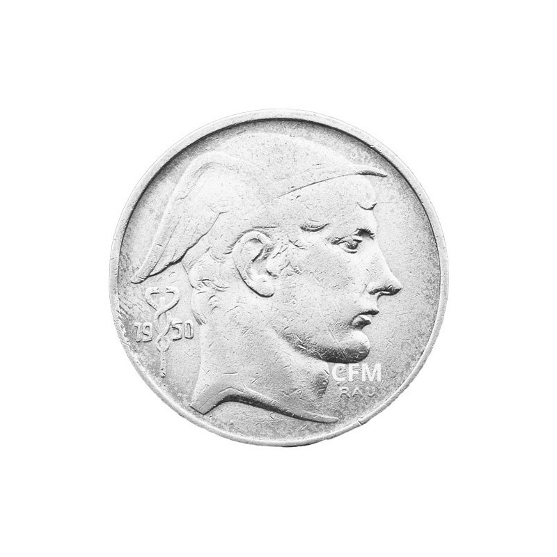 20 Francs Argent Belgique 1949 1955