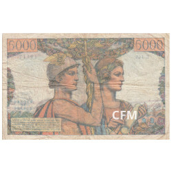 5?000 Francs France Terre et mer